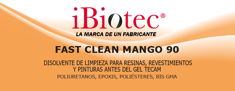 iBiotec FAST CLEAN MANGO 90 disolvente de limpieza para espumas de PU